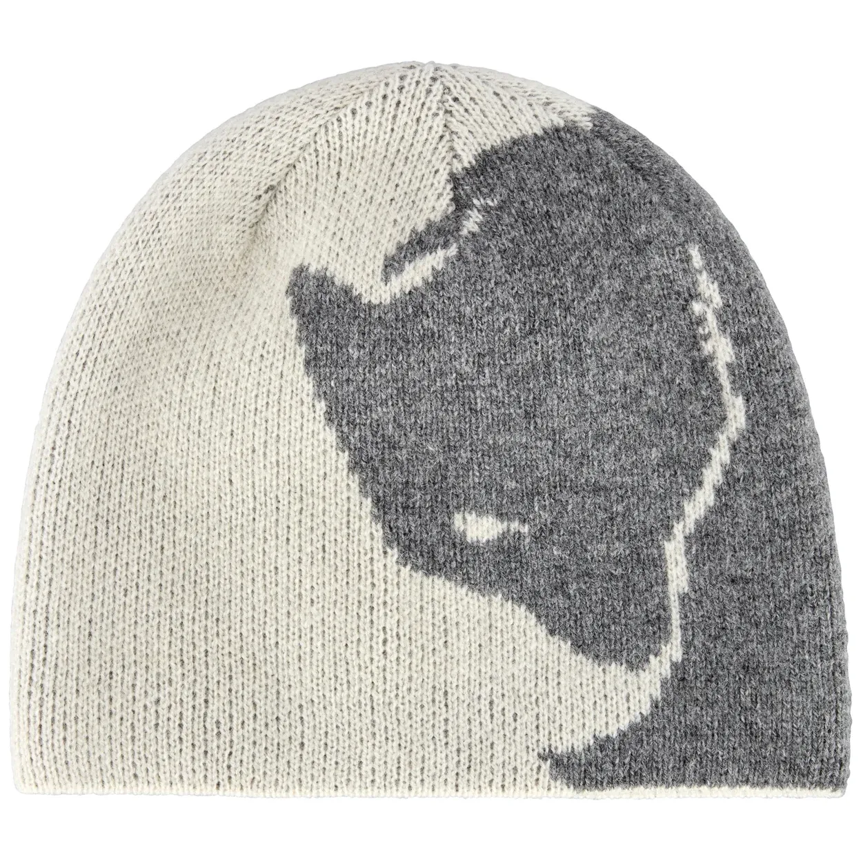 Bergtagen Jacquard Beanie, Colour: Chalk White-Grey, Size: OneSize