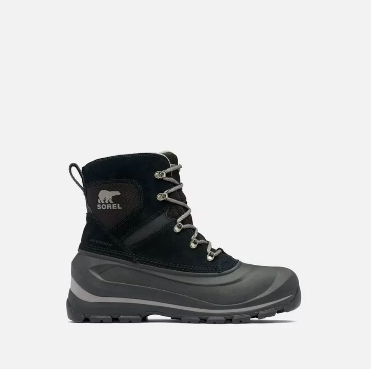 BUXTON™ LACE BOOT WP, Colour: Black, Quarry, Size: 7