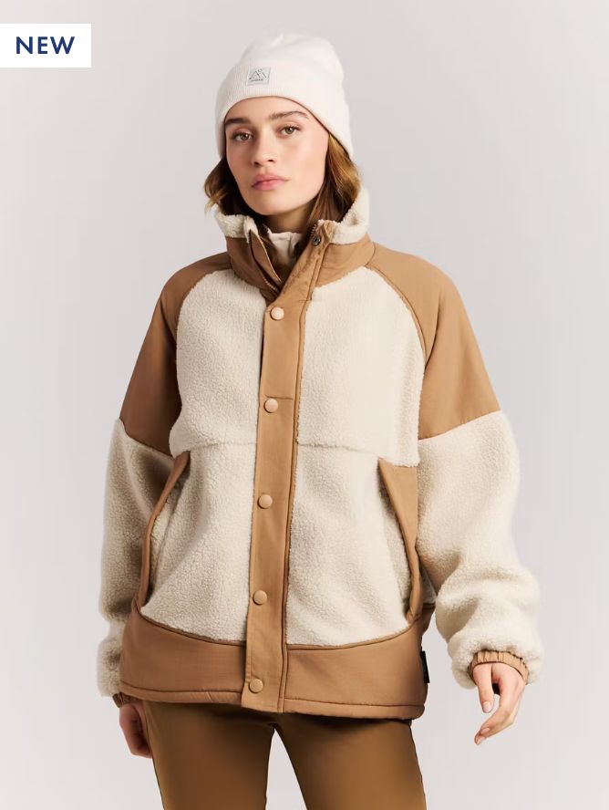 PRTElisan outdoor jacket, Colour: Teddy Brown, Size: S/36
