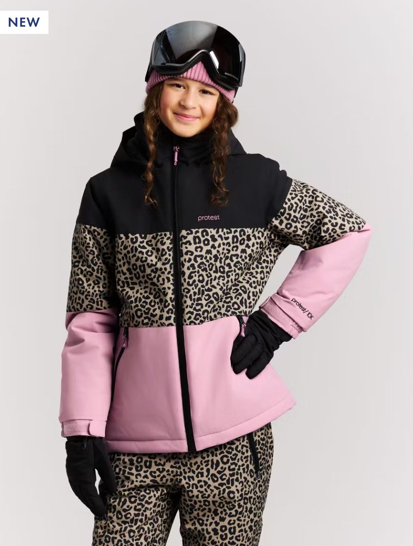 PRTDeline JR snowjacket, Colour: True Black, Size: 164/14