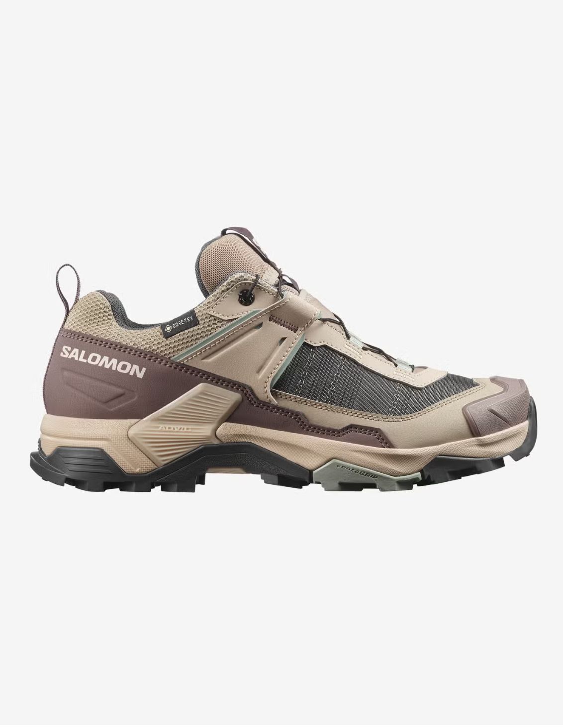SHOES X ULTRA 5 GTX W Dsrtan/Whpep/Green, Gender: Women, Size: 5 Women's