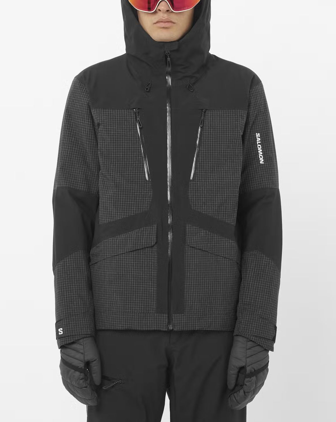 SPARK JACKET M DEEP BLACK, Gender: Men, Size: L