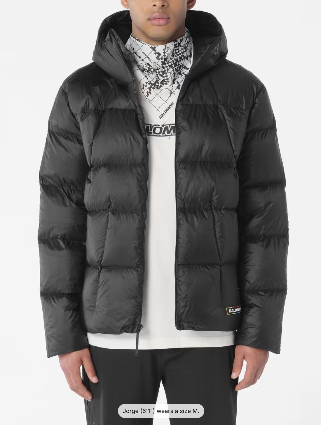 OUTPULSE DOWN JKT M DEEP BLACK, Gender: Men, Size: L