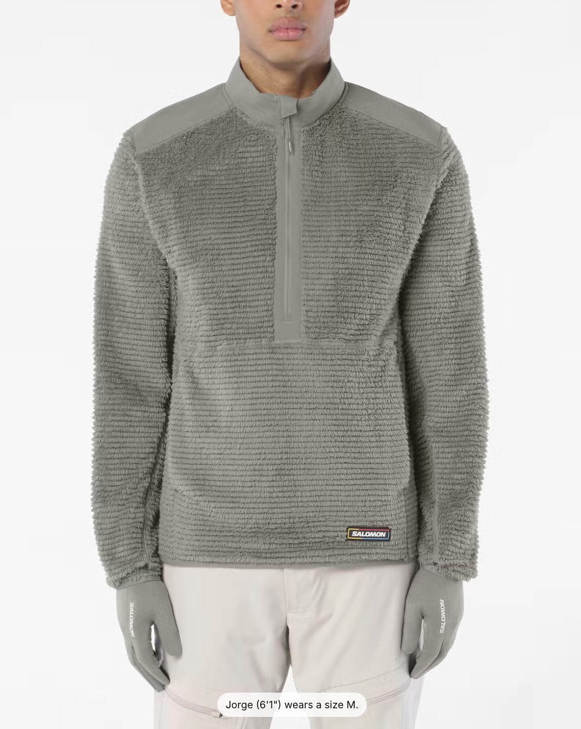 THERNOVA FLEECE HZ M Castor Gray, Gender: Men, Size: L