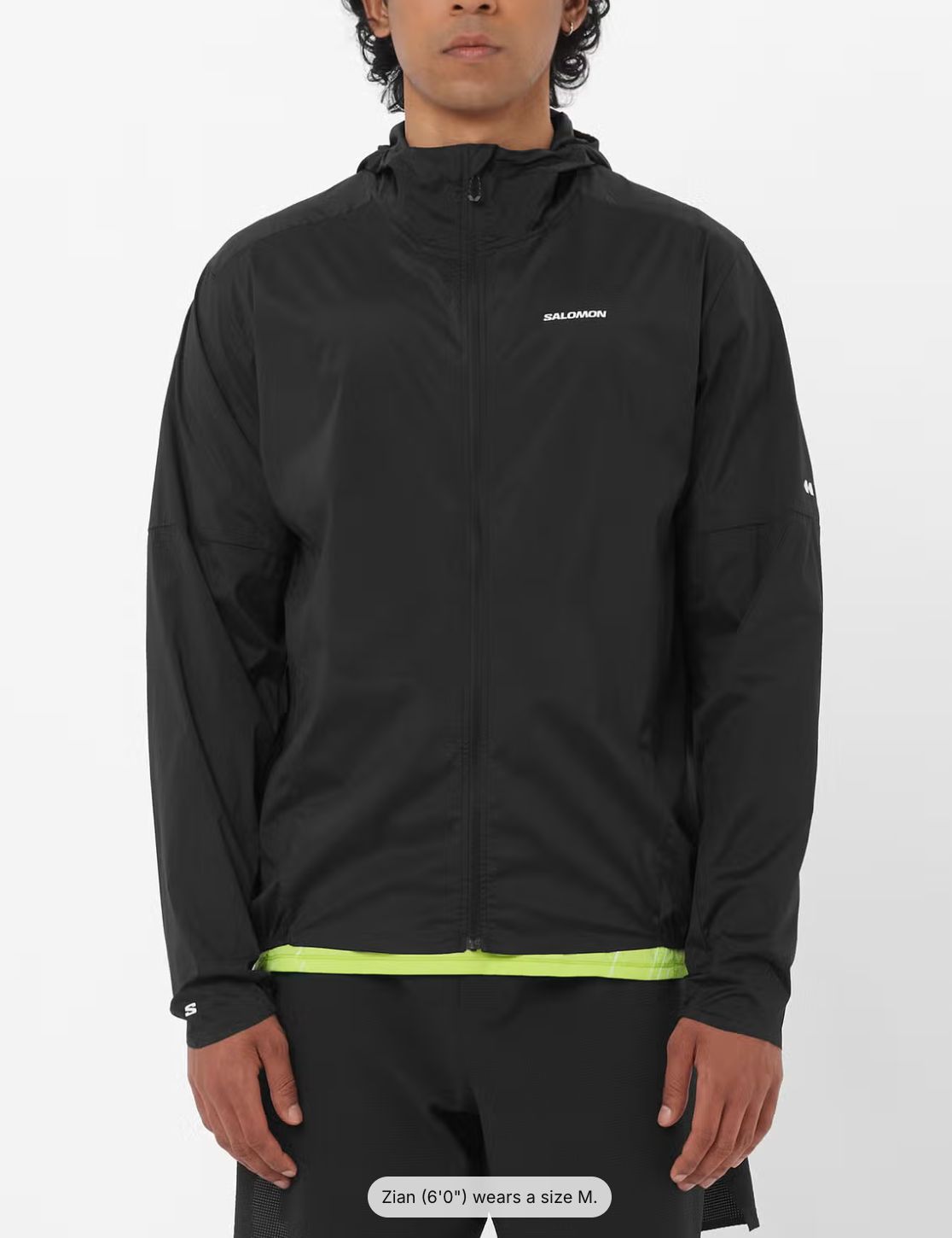 SENSE AERO WIND JKT M BLACK, Gender: Men, Size: L