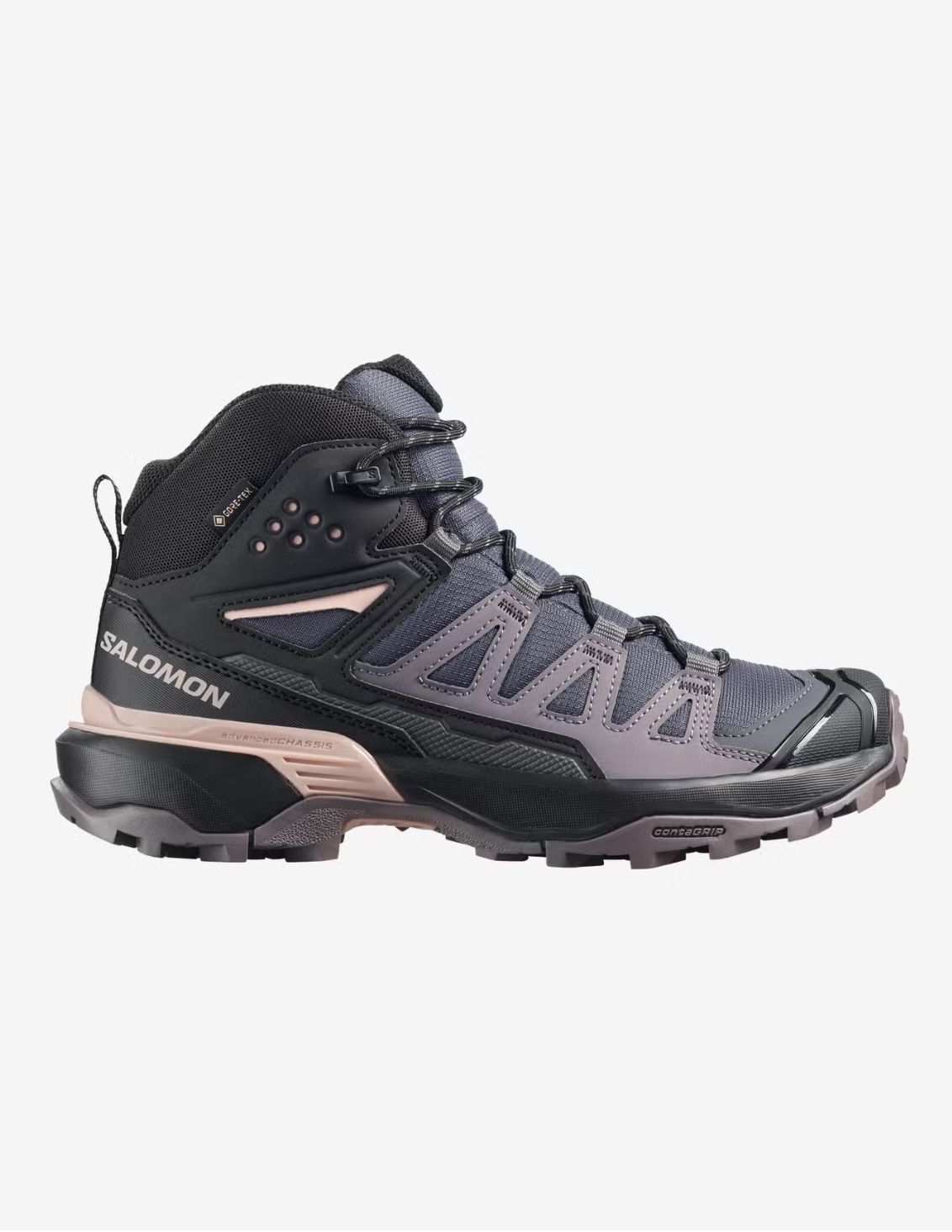 SHOES X ULTRA 360 MID GTX W 9 Iron/Excal, Gender: Women, Size: 5 Women's