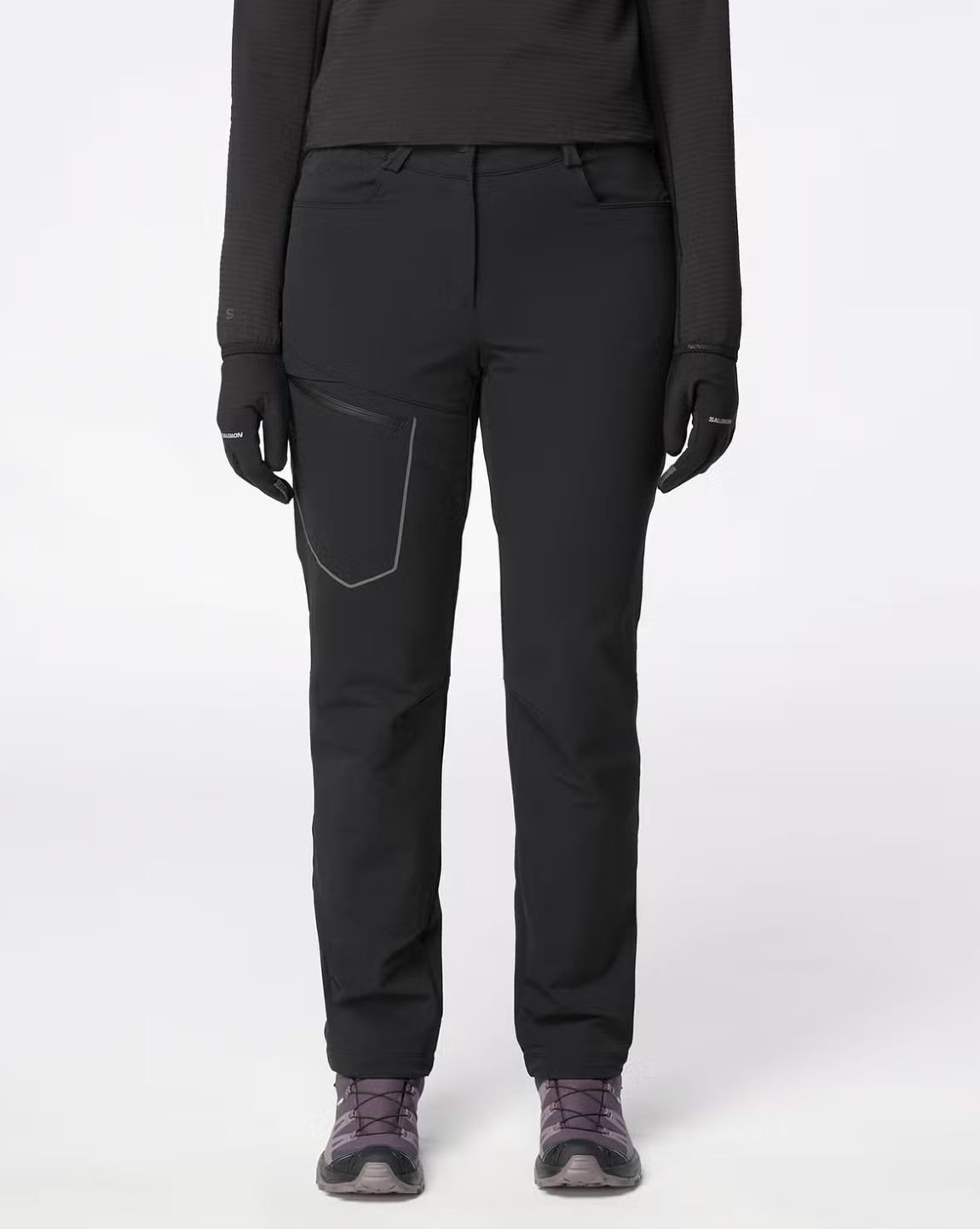 WAYFARER WARM PANTS M DEEP BLACK, Gender: Men, Size: 30/R