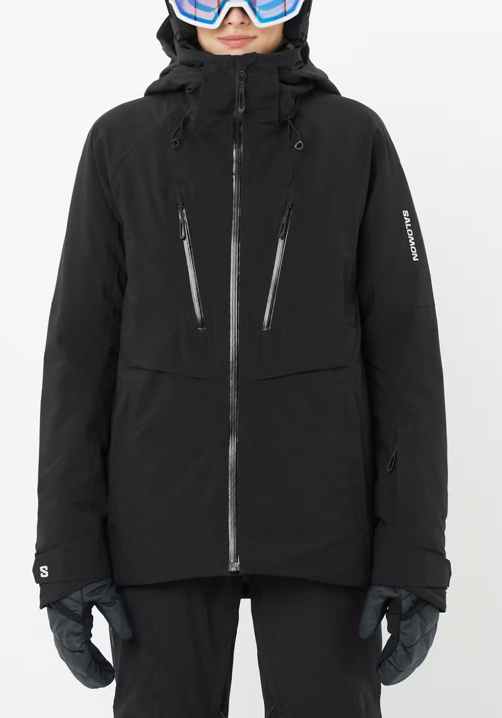 BRILLIANT 2.0 JACKET W DEEP BLACK, Gender: Women, Size: L