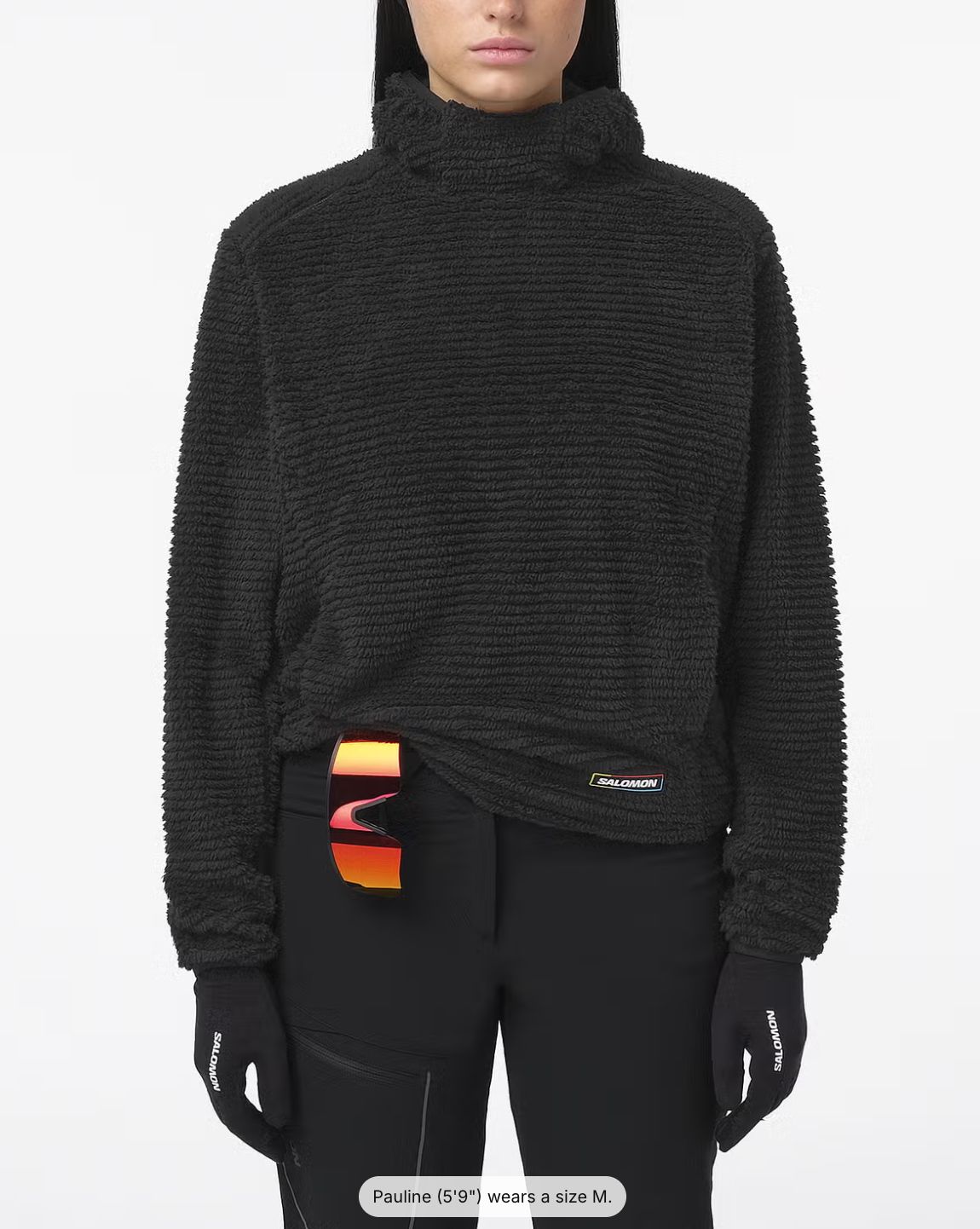 THERNOVA FLEECE HD W DEEP BLACK, Gender: Women, Size: L