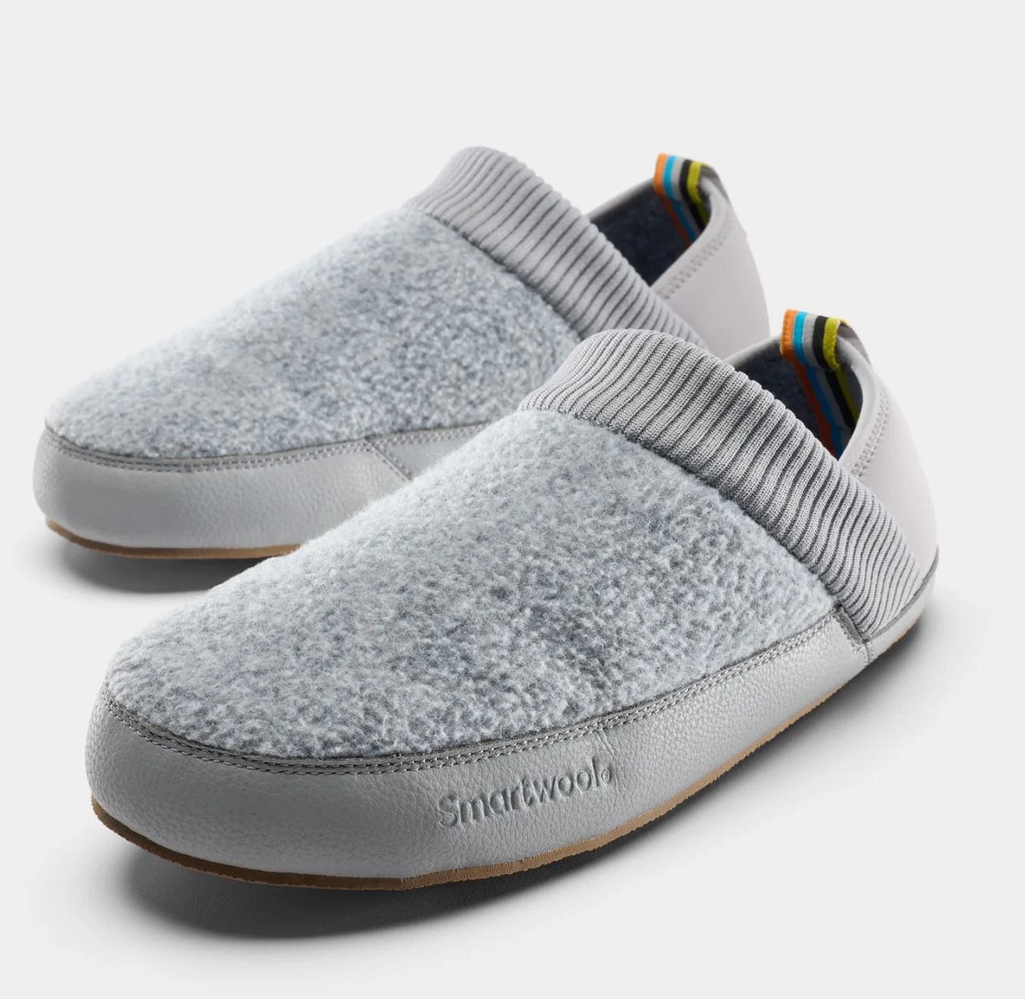 Smartwool Cabin Mule Slipper, Colour: LIGHT GRAY HEATHER, Size: M5/W7
