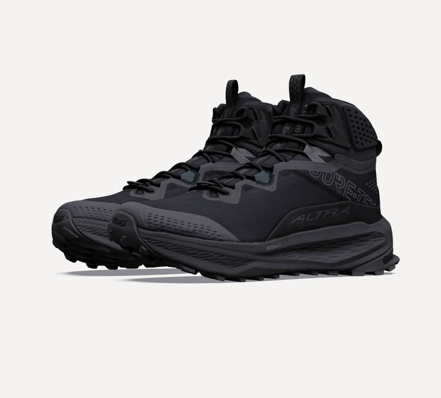 M OLYMPUS 7 MID GTX, Colour: BLACK/BLACK/DARK SHADOW, Size: 7