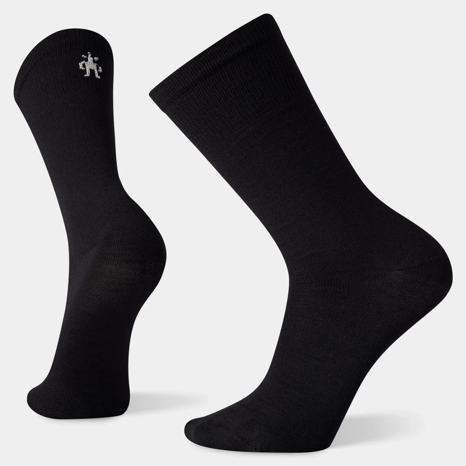 Hike Classic Edition Zero Cushion Liner Crew Socks, Colour: BLACK, Size: S