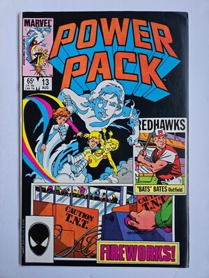 1985 Power Pack #13 - Marvel Comics (65 cents cover)