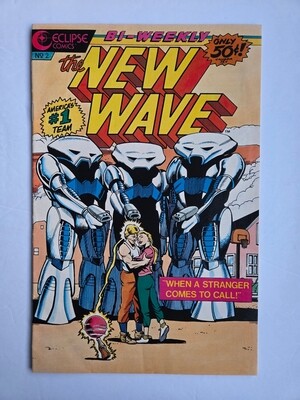 The New Wave #2 - Eclipse Comics (50 cents cover)