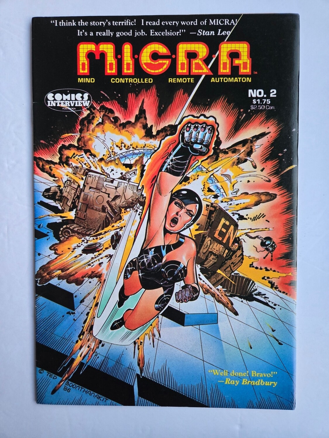1986 MICRA (Mind, Controlled, Remote Automation) #2 - Comics Interview
