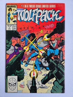 1988 Wolfpack #1 - Marvel Comics (75 cents cover)