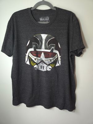 Star Wars Rebels Ezra Bridger Helmet Distressed Men&#39;s Large (L) Dark Grey - G