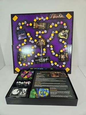 Tim Burton&#39;s The Nightmare Before Christmas Board Game NECA COMPLETE &amp; PREOWNED