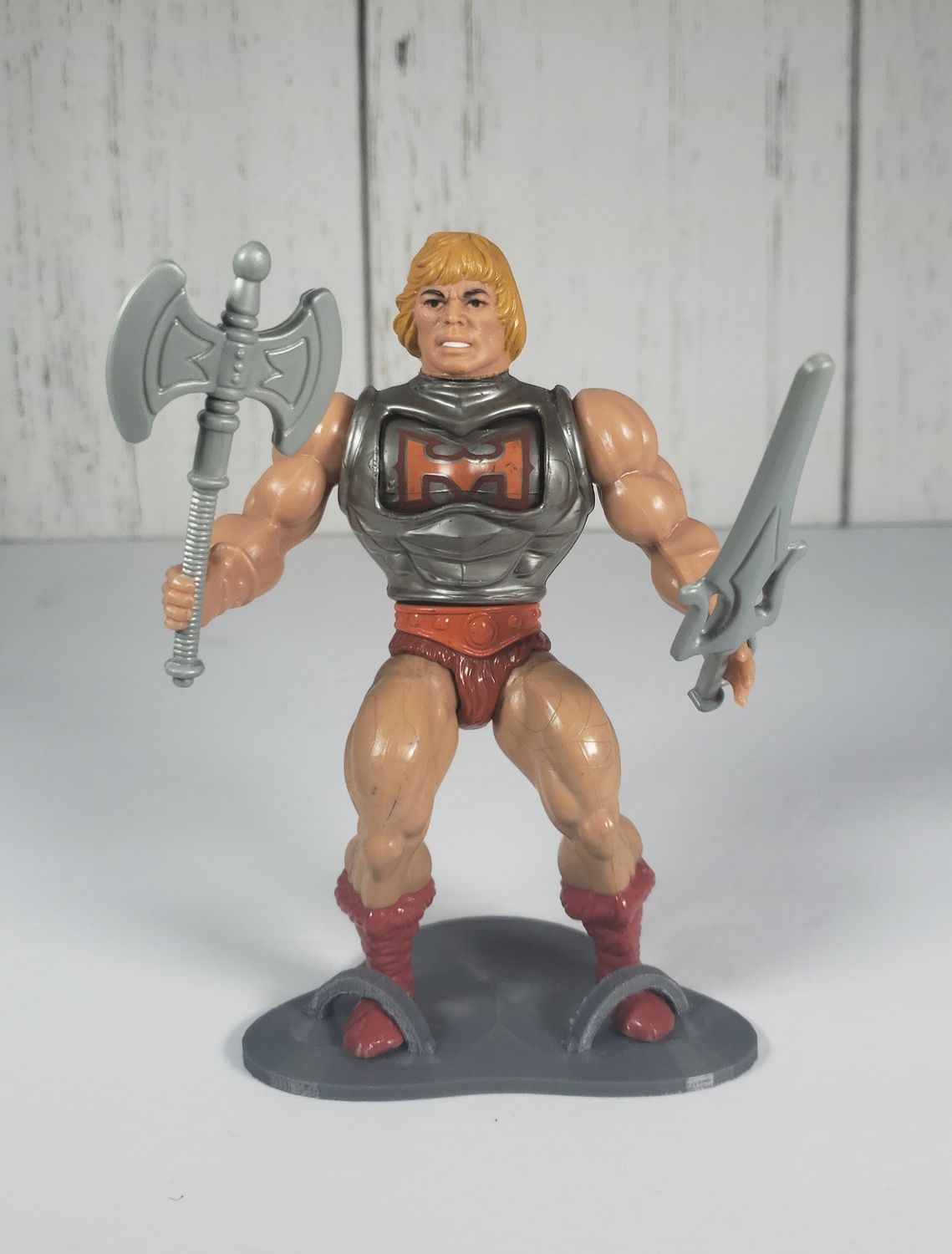1984 Battle Armor He-Man Complete MOTU Action Figure Mattel