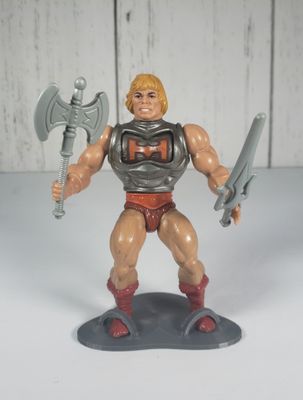 1984 Battle Armor He-Man Complete MOTU Action Figure Mattel