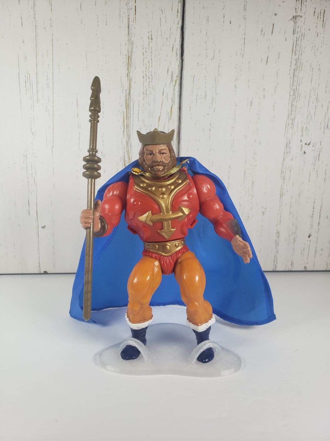 1987 Roi Randor figurine d&#39;action complète vintage Les maîtres de l&#39;univers (MOTU) Mattel
