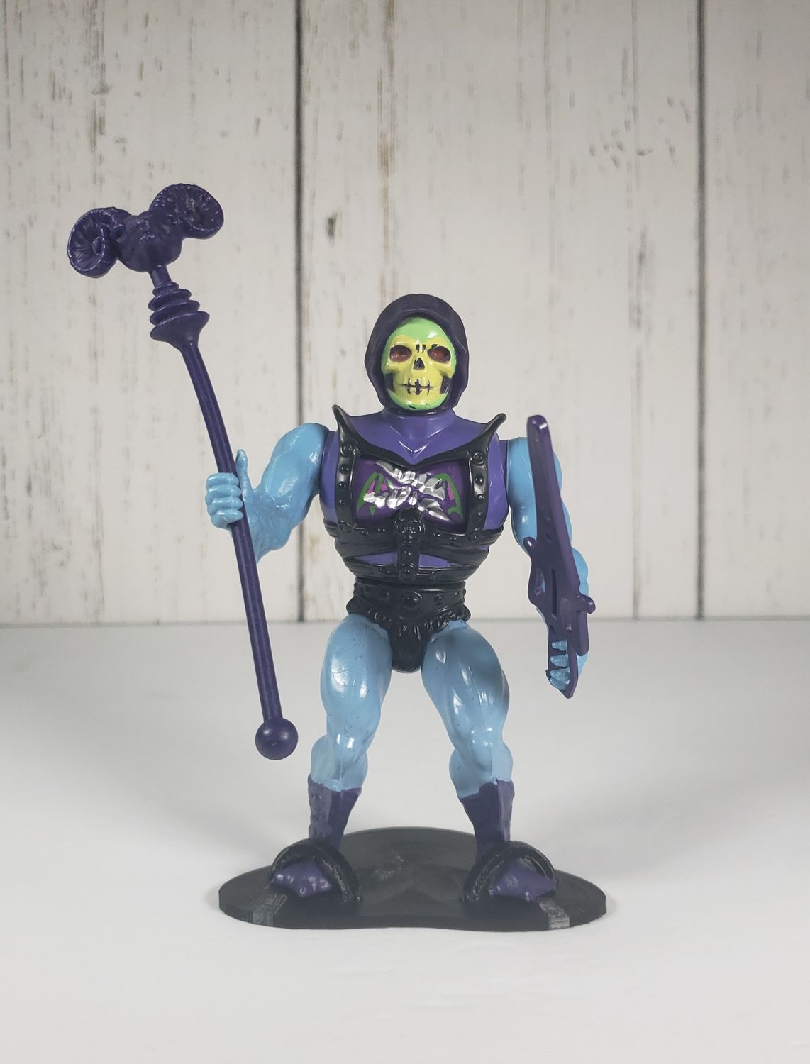 1984 Battle Armor Skeletor Complete Masters of the Universe MOTU Action Figure Mattel