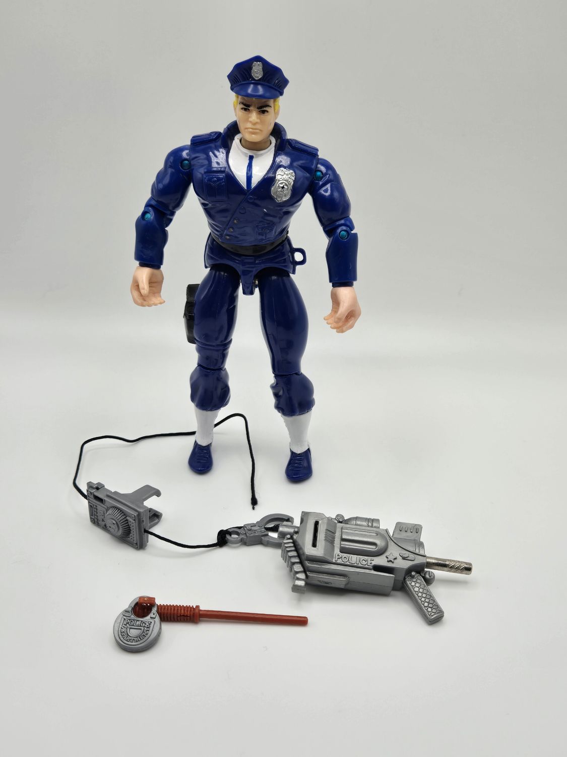 1988 Longarm Complete COPS n&#39; Crooks vintage action figure Hasbro