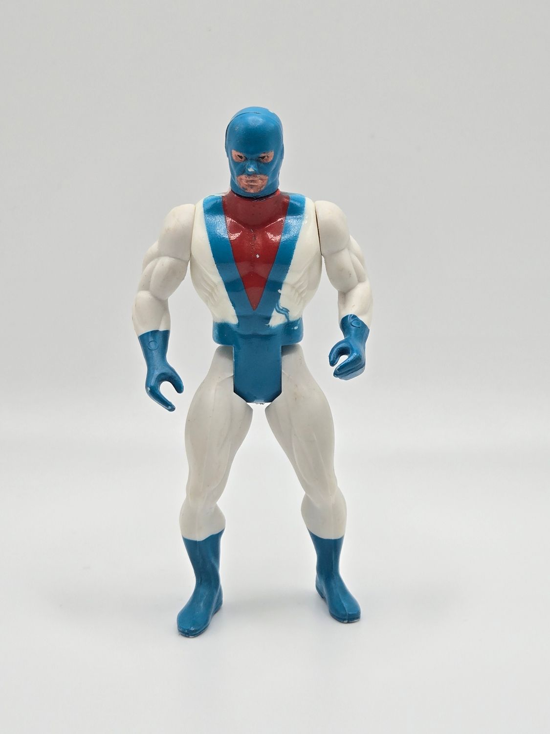 1985 The Action Heroes by Marchon Secret Wars/Super Powers Knock Off Bootleg Action Figure
