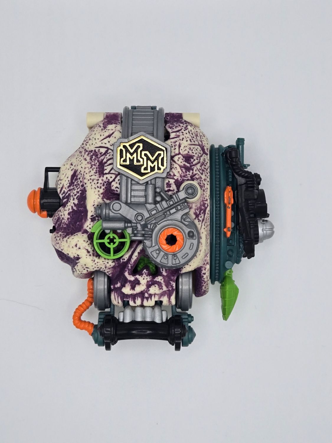 1994 Mighty Max Bytes Cyberskull Complete Miniature Playset with Figures