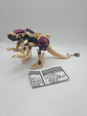 1998 Dinobot Transmetal 2 Complete with Instructions Beast Wars Transformers