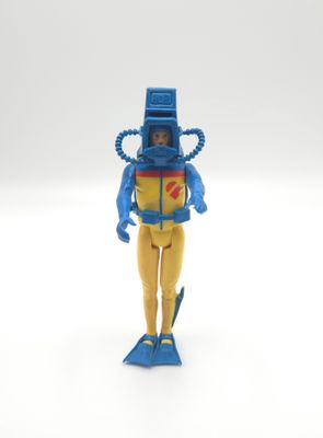 Figurine d&#39;action complète Action Force Aqua Trooper de 1983
