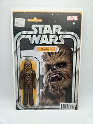 Star Wars issue #4: Chewbacca Action Figure Variant - Marvel Comics (VF/NM)
