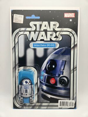 Star Wars issue #6: Artoo-Detoo (R2-D2) Action Figure Variant - Marvel Comics (VF/NM)