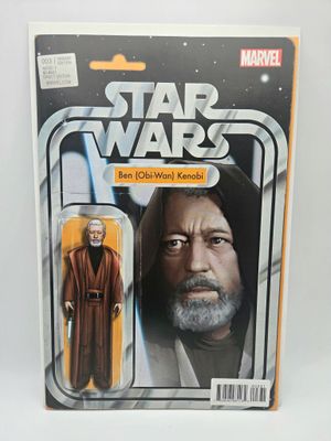 Star Wars issue #3: Ben Obi-Wan Kenobi Action Figure Variant - Marvel Comics (VF/NM)
