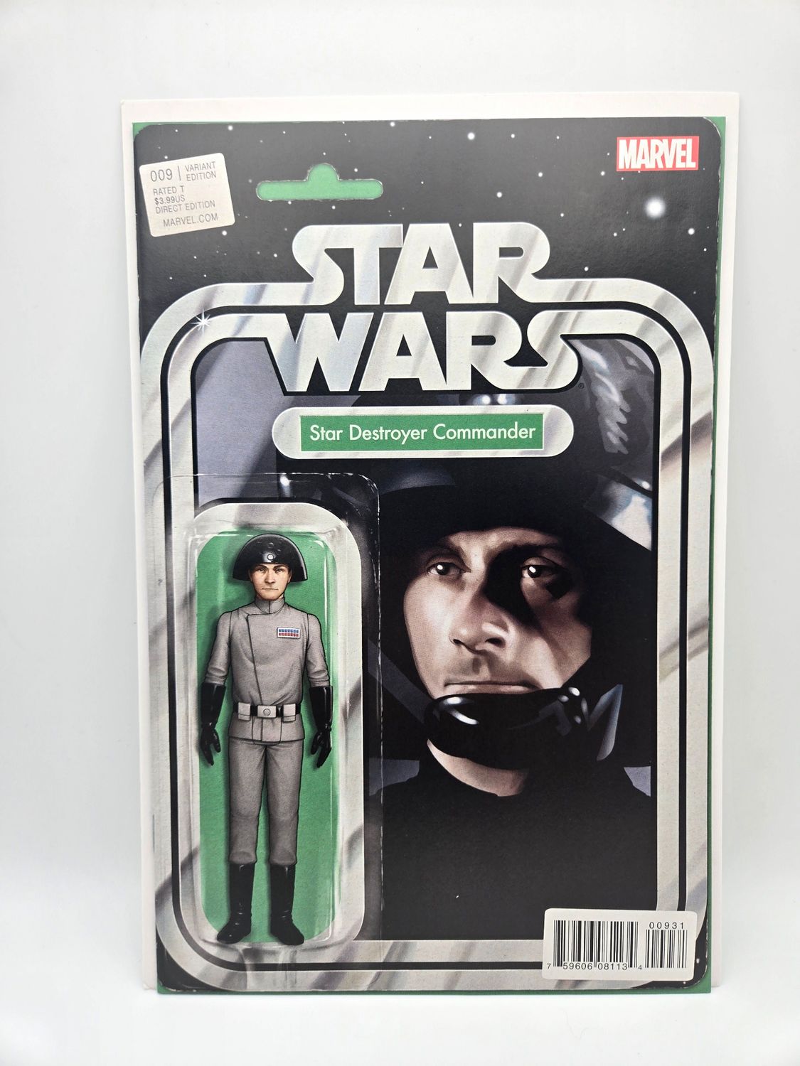 Star Wars issue #9: Star Destroyer Commander Action Figure Variant - Marvel Comics (VF/NM)