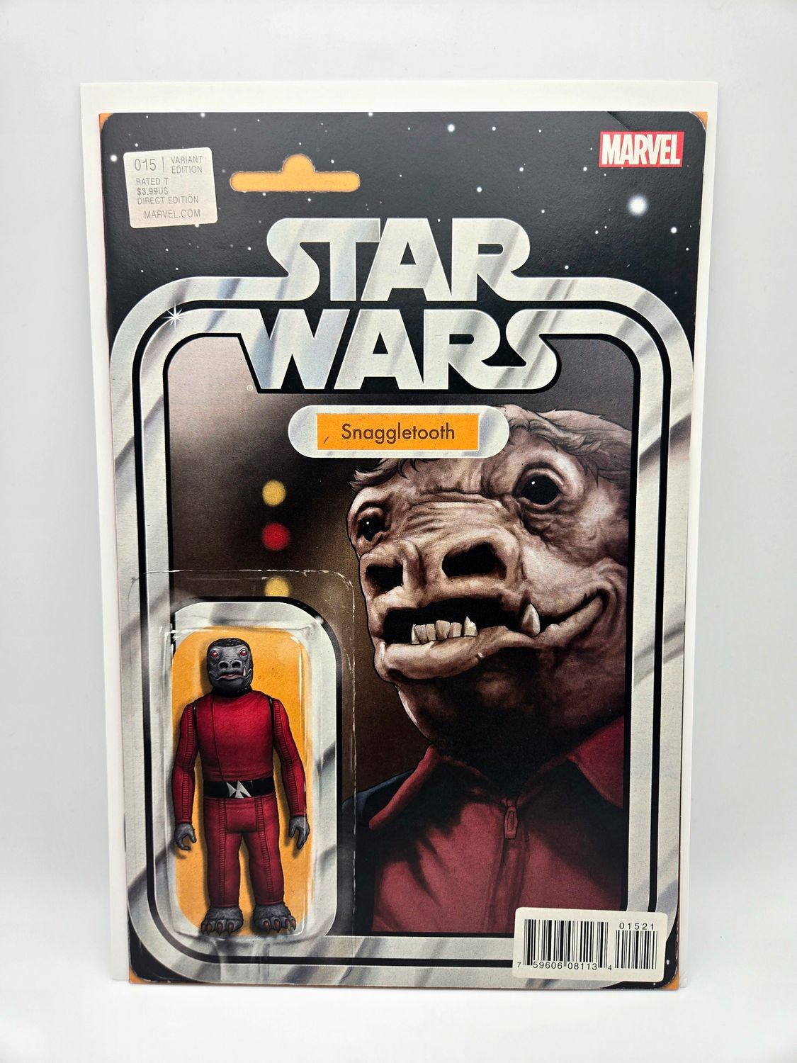 Star Wars issue #15: Snaggletooth Action Figure Variant - Marvel Comics (VF/NM)
