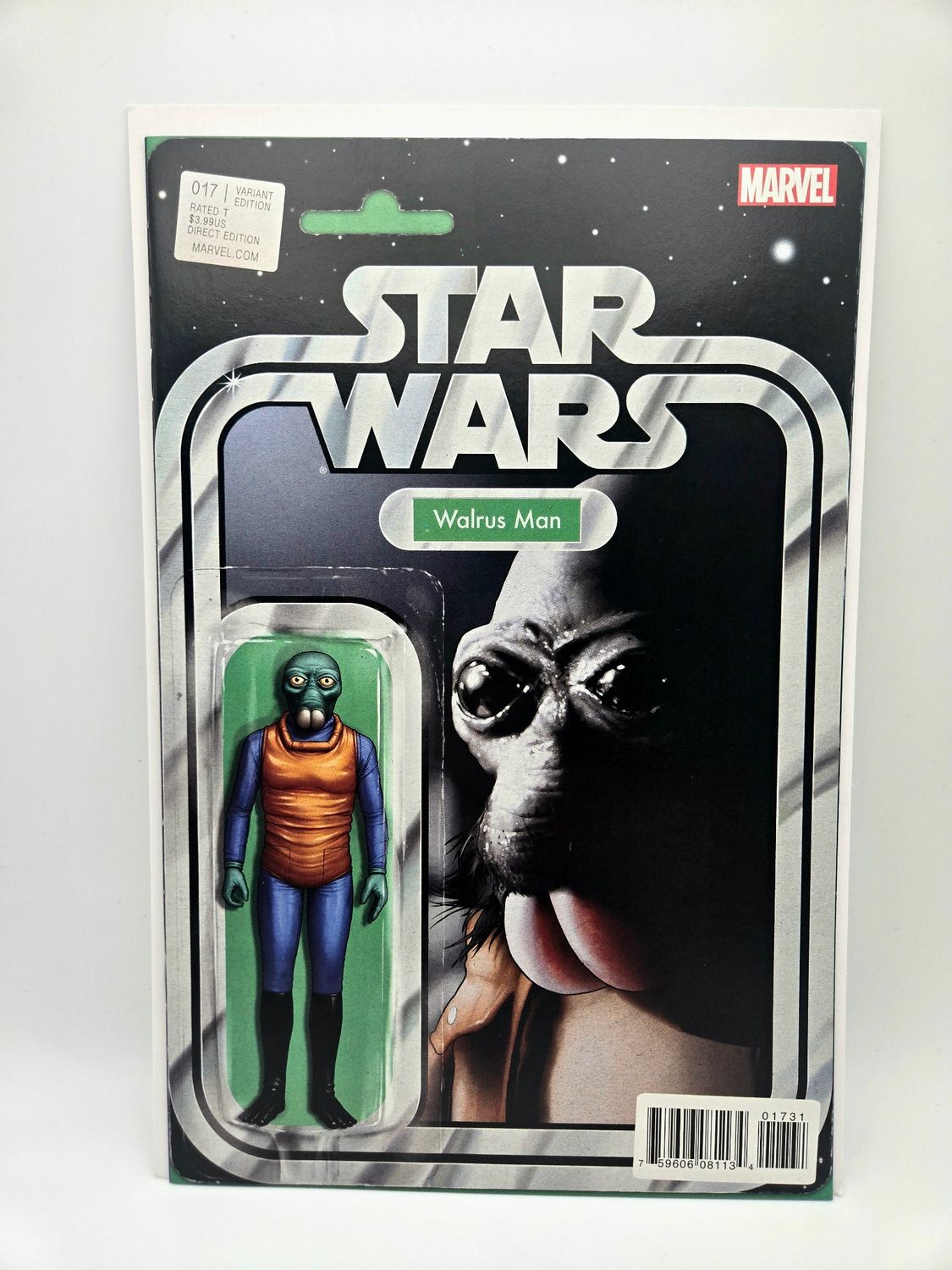 Star Wars issue #17: Walrus Man Action Figure Variant - Marvel Comics (VF/NM)