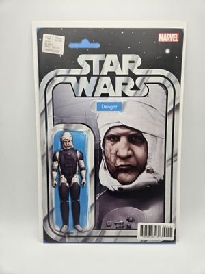 Star Wars issue #22: Dengar Action Figure Variant - Marvel Comics (VG/F)