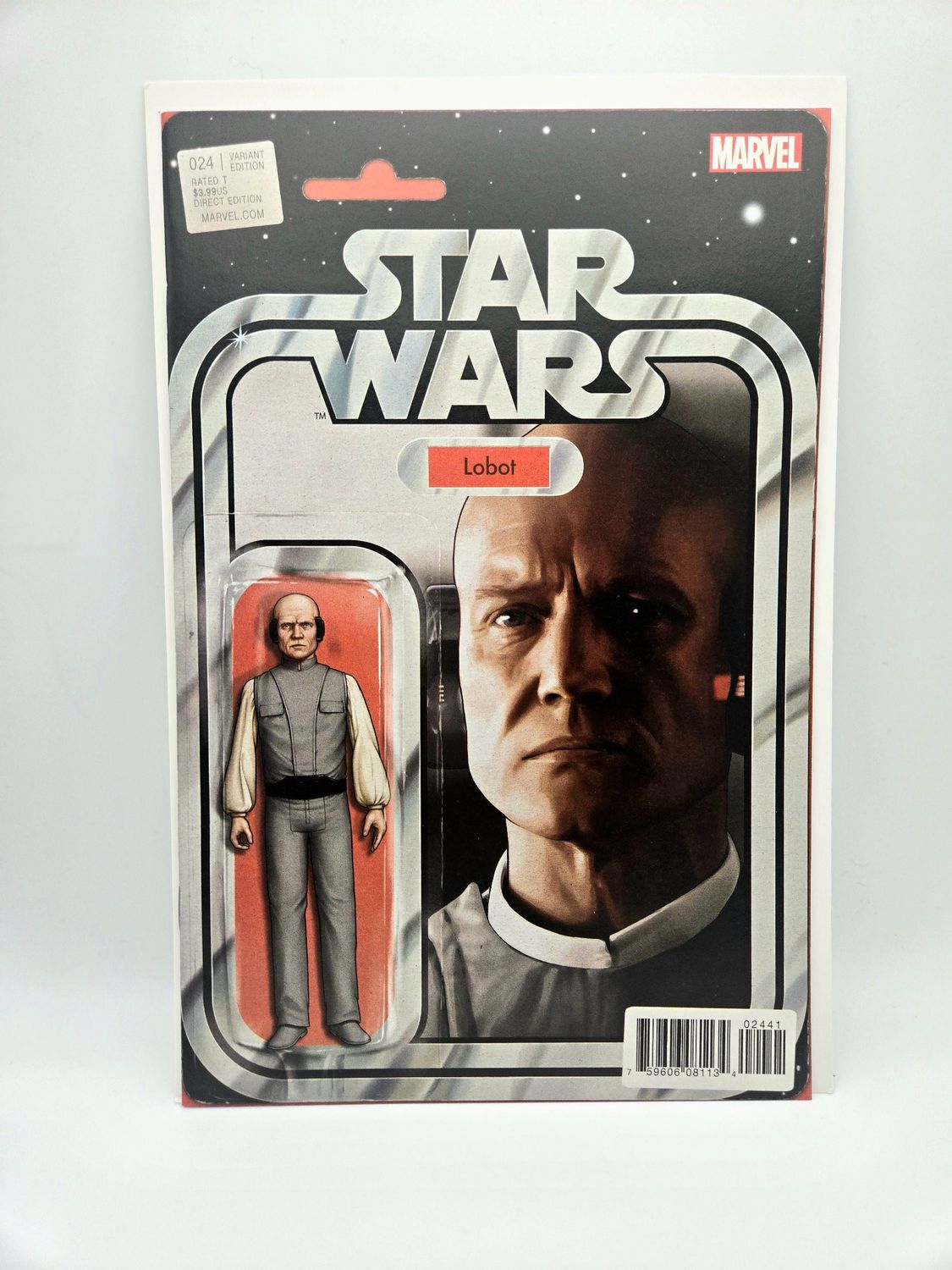 Star Wars issue #24: Lobot Action Figure Variant  - Marvel Comics (VF/NM)