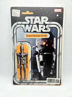Star Wars issue #25 - Eyegee Eightyeight: IG-88 Action Figure Variant - Marvel Comics (F/VF)