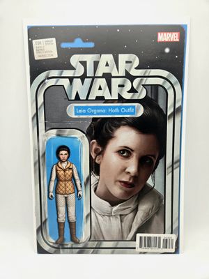 Star Wars issue #36 - Leia Organa: Hoth Outfit Action Figure Variant - Marvel Comics (VF/NM)