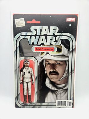 Star Wars issue #37: Rebel Commander Action Figure Variant - Marvel Comics (VF/NM)