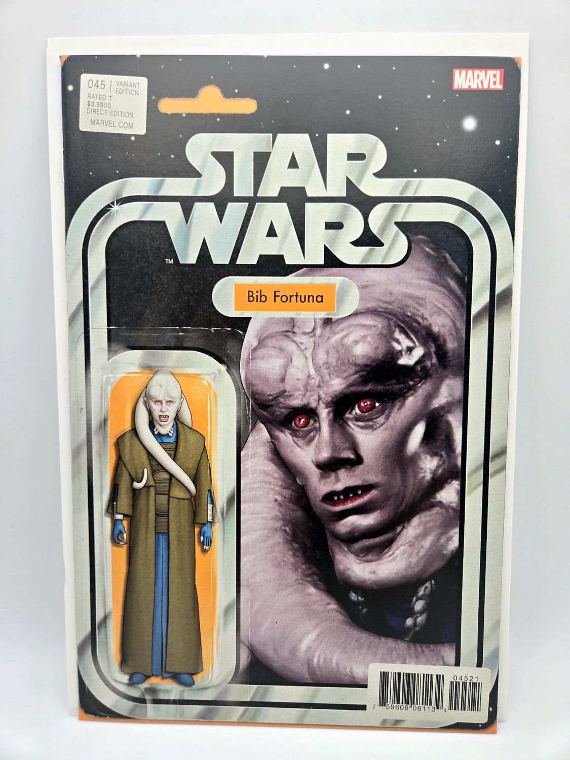 Star Wars issue #45: Bib Fortuna Action Figure Variant - Marvel Comics (VF/NM)