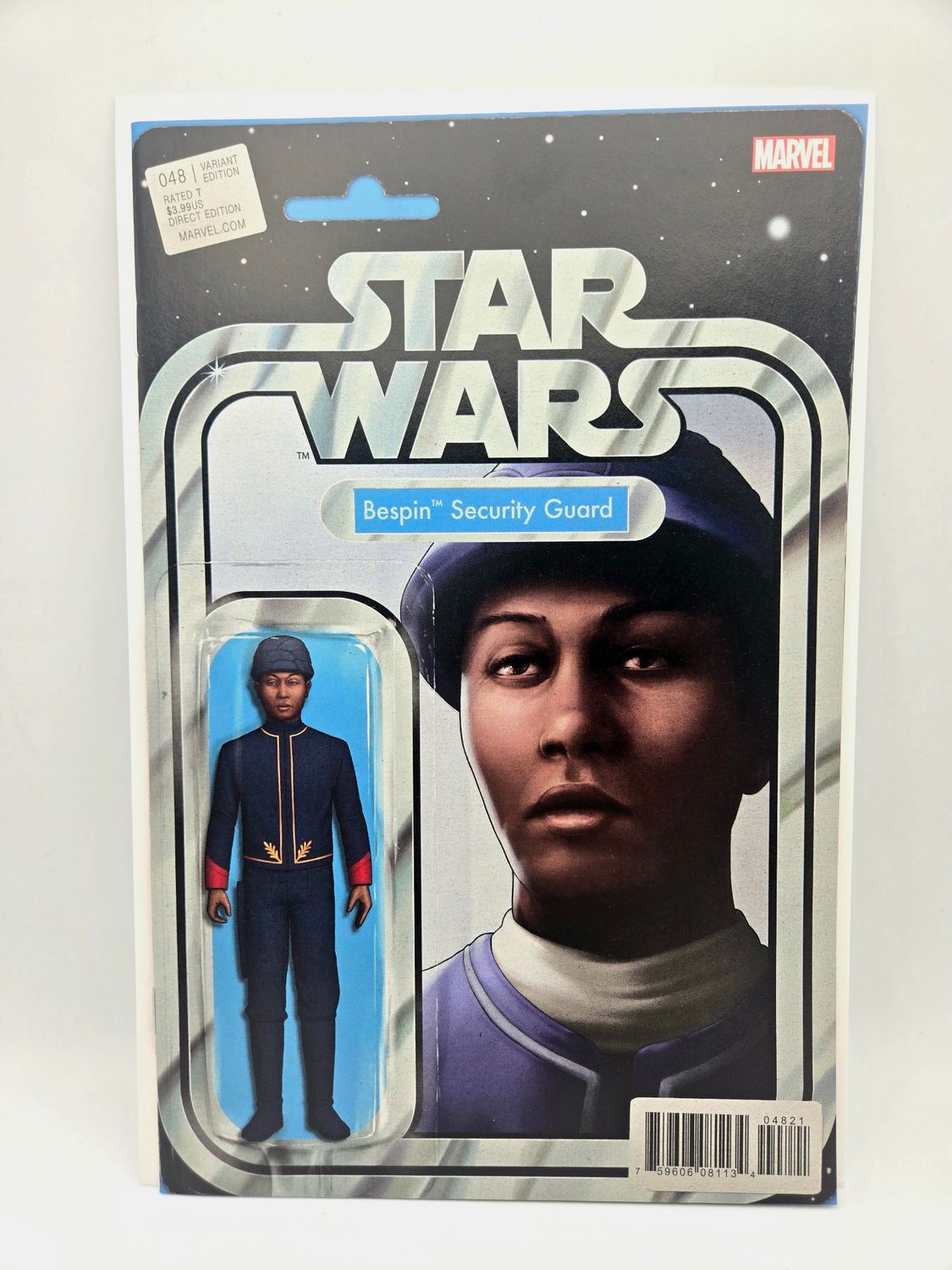 Star Wars issue #48: Bespin Security Guard Action Figure Variant - Marvel Comics (VF)