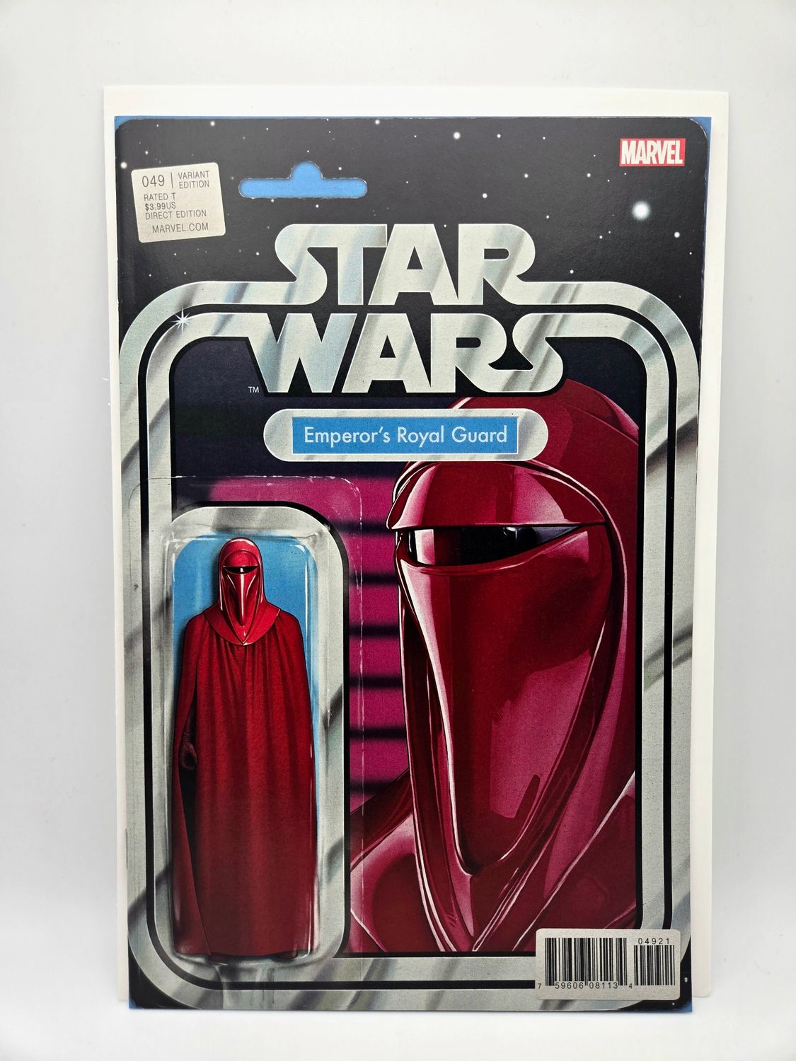 Star Wars issue #49: Emperor&#39;s Royal Guard Action Figure Variant - Marvel Comics (VF/NM)