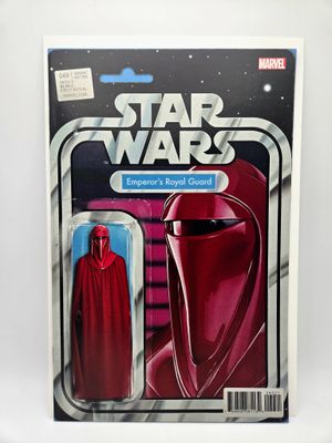 Star Wars issue #49: Emperor&#39;s Royal Guard Action Figure Variant - Marvel Comics (VF/NM)
