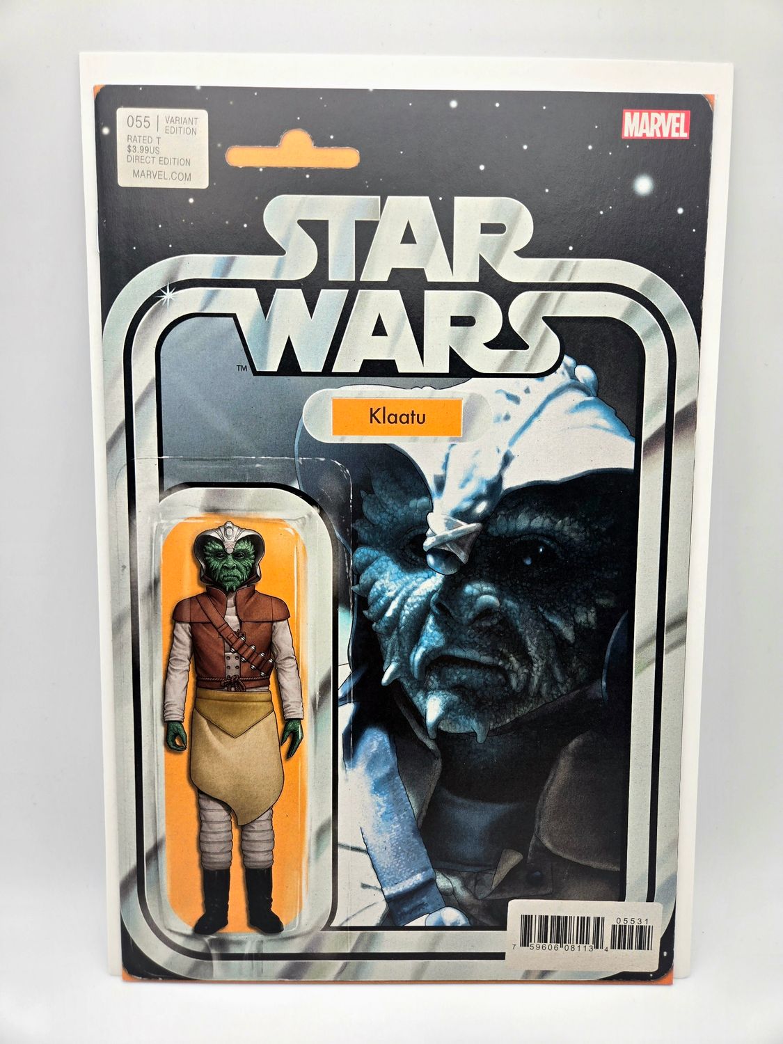Star Wars issue #55: Klaatu Action Figure Variant - Marvel Comics (VF/NM)