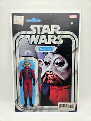 Star Wars issue #58: Nien Nunb Action Figure Variant - Marvel Comics (VF/NM)