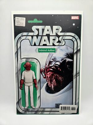 Star Wars issue #60: Admiral Ackbar Action Figure Variant - Marvel Comics (VF/NM)