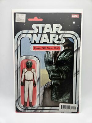 Star Wars issue #63 - Klaatu: Skiff Guard Outfit Action Figure Variant - Marvel Comics (VF/NM)